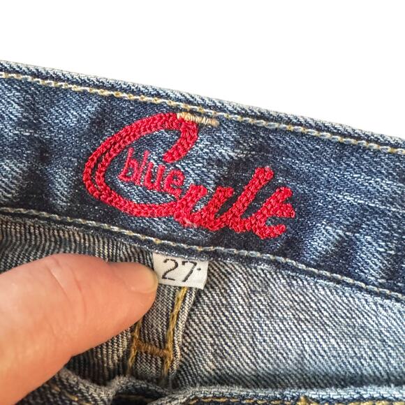 Blue Cult  Bootcut Jeans Women's Sz 27 Low Rise Vintage Y2K 90s Cowgirl Western - Picture 4 of 14